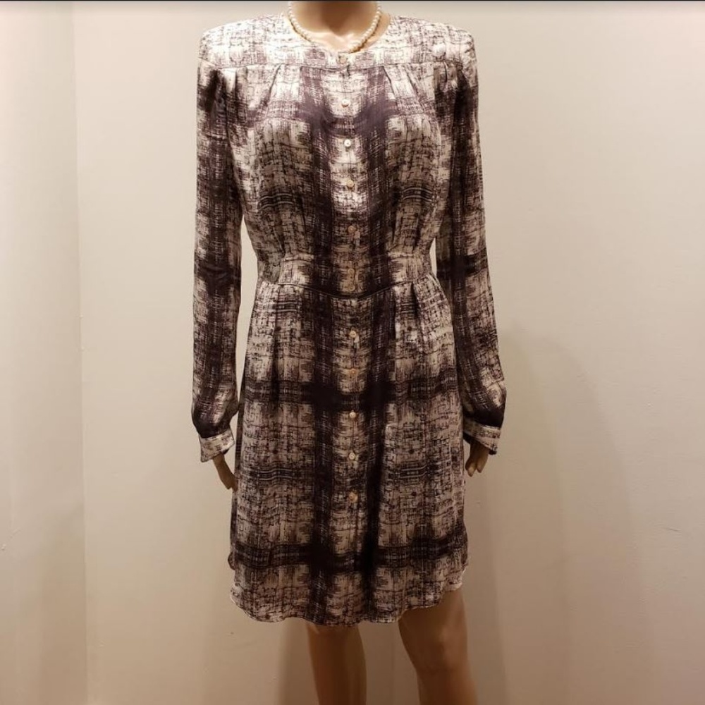 Theyskens’ Theory Silk Shirt Dress